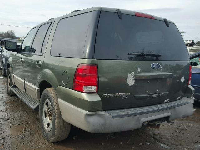 1FMPU16L83LB70955 - 2003 FORD EXPEDITION GREEN photo 3