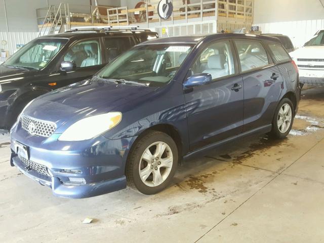 2T1KR32E23C010323 - 2003 TOYOTA MATRIX 蓝色 照片 2