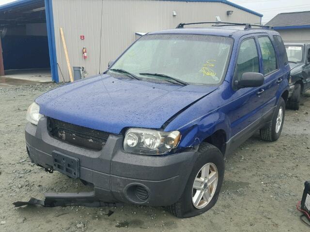 1FMYU92Z35KE41149 - 2005 FORD ESCAPE BLUE photo 2