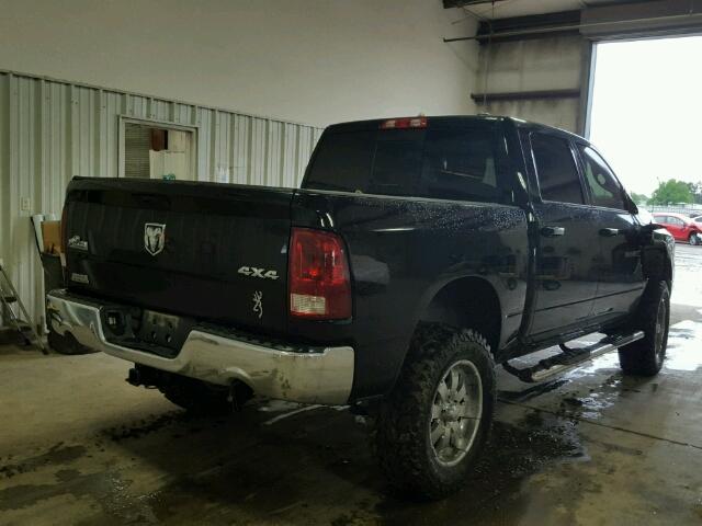 1C6RD7LT3CS191696 - 2012 DODGE RAM 1500 S BLACK photo 4