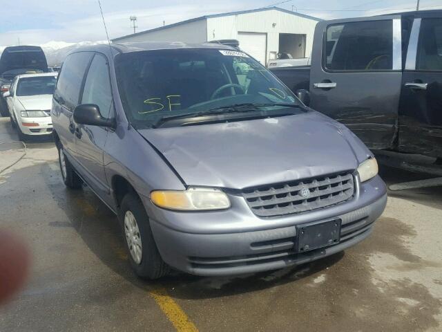 2P4FP2537VR334507 - 1997 PLYMOUTH VOYAGER PURPLE photo 1