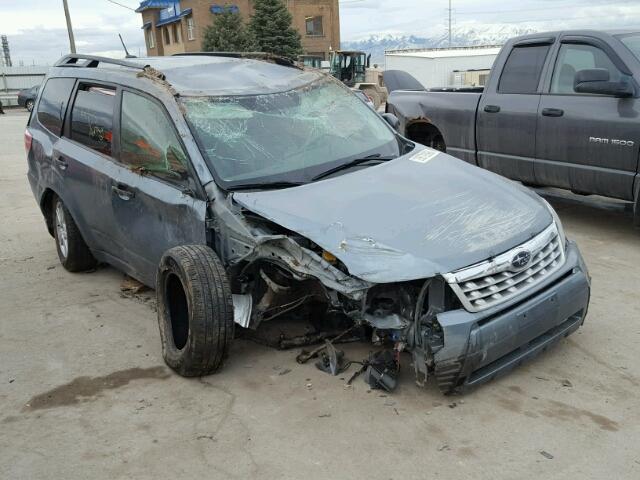 JF2SHABC7DH441146 - 2013 SUBARU FORESTER 2 BLUE photo 1