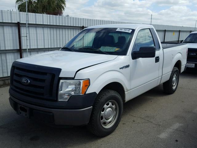 1FTMF1CM0CFB55637 - 2012 FORD F150 WHITE photo 2