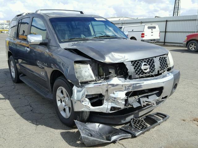 5N1AA08A46N720116 - 2006 NISSAN ARMADA SE CHARCOAL photo 1