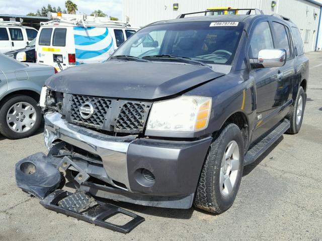 5N1AA08A46N720116 - 2006 NISSAN ARMADA SE CHARCOAL photo 2