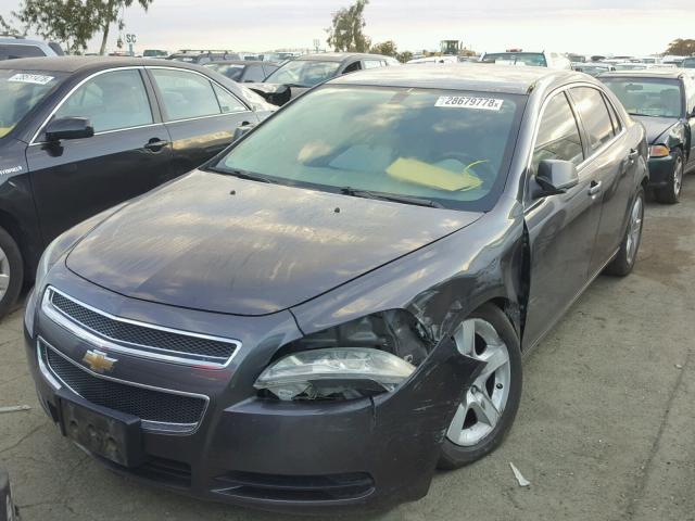 1G1ZB5E17BF114442 - 2011 CHEVROLET MALIBU LS გრაფიტი ფოტო 2