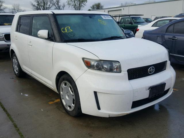 JTLKE50E881006447 - 2008 TOYOTA SCION XB WHITE photo 1
