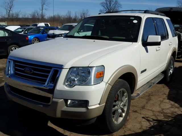 1FMEU74E78UA47308 - 2008 FORD EXPLORER E WHITE photo 2