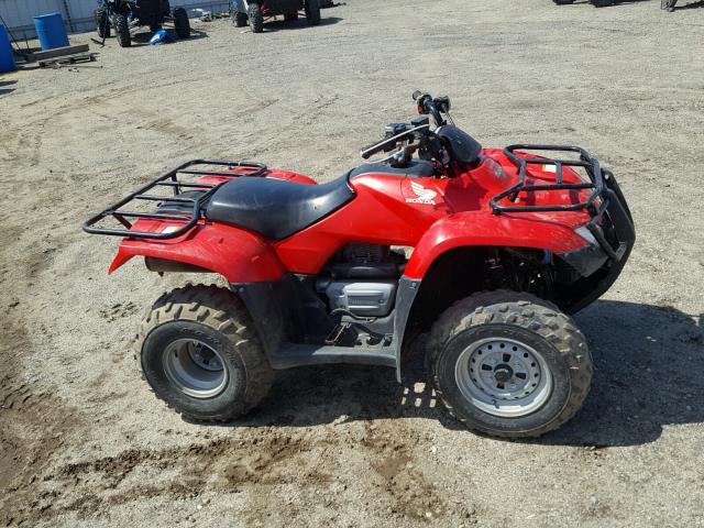 1HFTE2109E4506005 - 2014 HONDA TRX250 TM RED photo 9