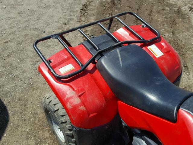 1HFTE2109E4505954 - 2014 HONDA TRX250 TM RED photo 6