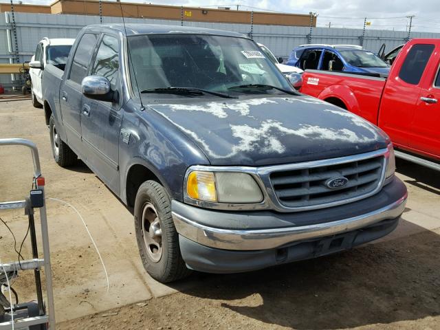 1FTRW07W71KB49351 - 2001 FORD F150 SUPER BLUE photo 1