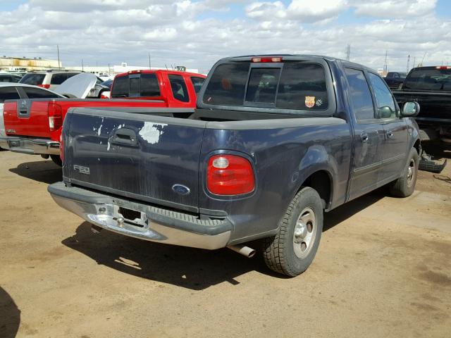 1FTRW07W71KB49351 - 2001 FORD F150 SUPER BLUE photo 4