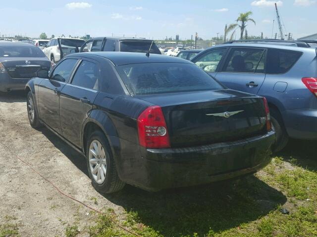 2C3KA43R38H122502 - 2008 CHRYSLER 300 LX BLUE photo 3