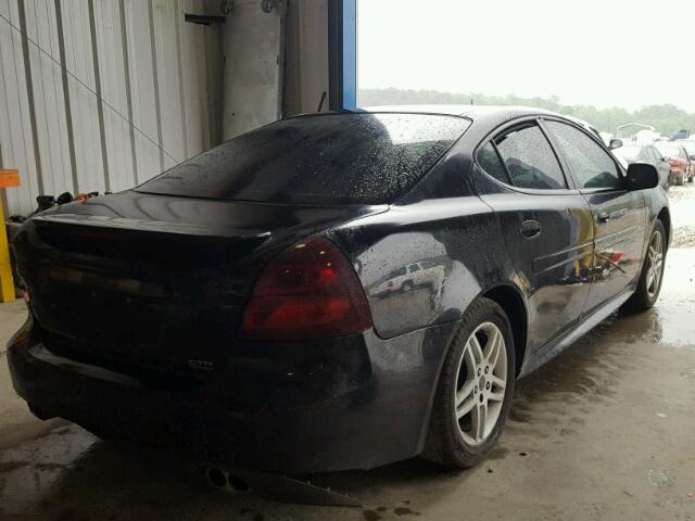 2G2WR544351328118 - 2005 PONTIAC GRAND PRIX BLACK photo 4