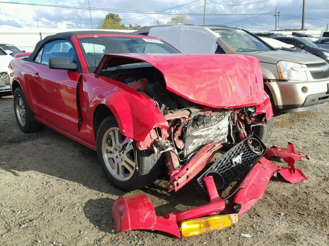 1ZVFT85H065261863 - 2006 FORD MUSTANG GT RED photo 1