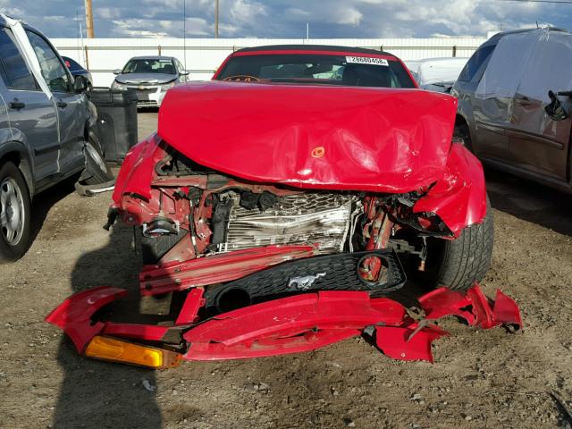 1ZVFT85H065261863 - 2006 FORD MUSTANG GT RED photo 9