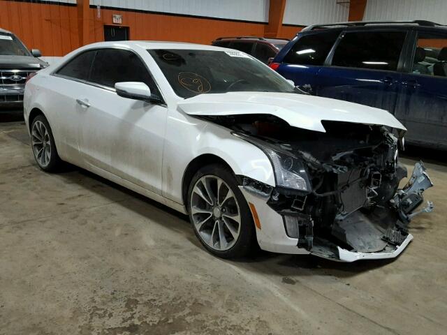 1G6AH1RX0F0130858 - 2015 CADILLAC ATS LUXURY WHITE photo 1