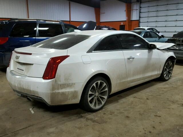 1G6AH1RX0F0130858 - 2015 CADILLAC ATS LUXURY WHITE photo 4