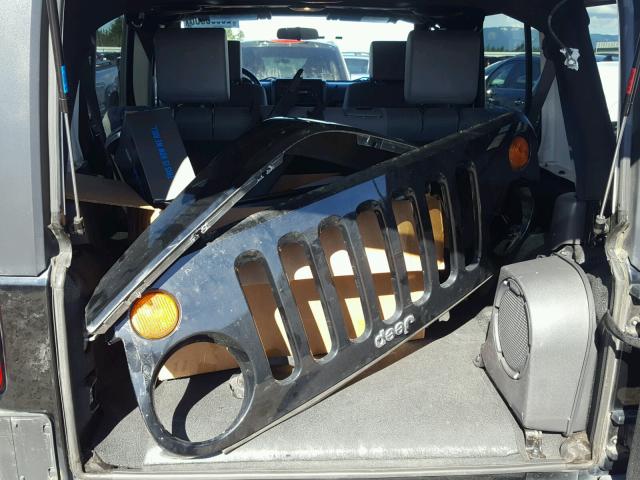 1J8GA59117L149152 - 2007 JEEP WRANGLER S 黑色 照片 9