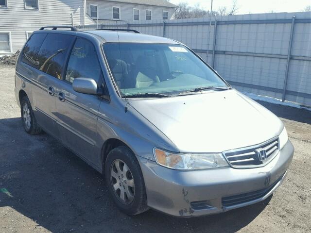 5FNRL18612B043456 - 2002 HONDA ODYSSEY EX GRAY photo 1