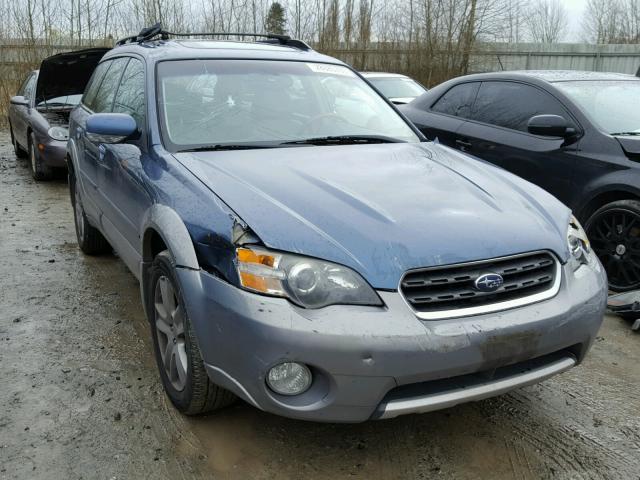 4S4BP86CX54376768 - 2005 SUBARU LEGACY OUT BLUE photo 1