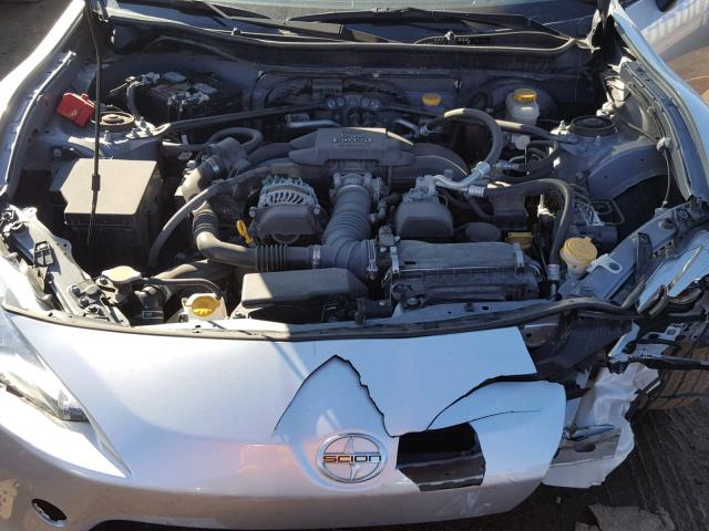 JF1ZNAA12D1714563 - 2013 TOYOTA SCION FR-S ვერცხლისფერი ფოტო 7