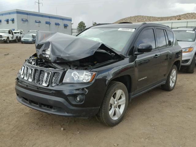 1C4NJDEB2GD617388 - 2016 JEEP COMPASS LA BLACK photo 2