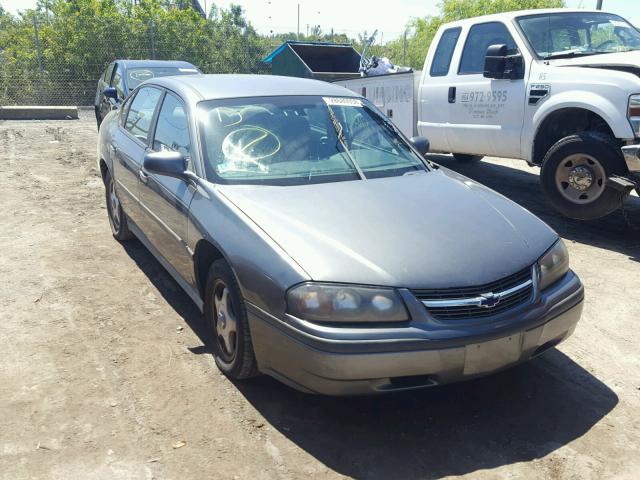 2G1WF52E949202256 - 2004 CHEVROLET IMPALA GRAY photo 1