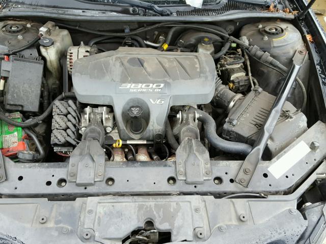 2G2WP522641361006 - 2004 PONTIAC GRAND PRIX BLACK photo 7