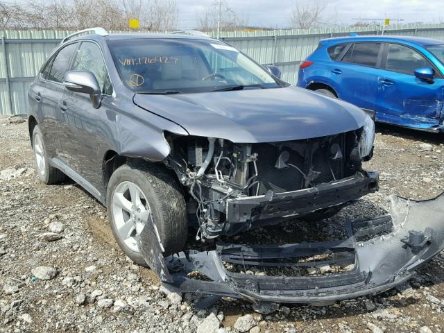 2T2BK1BA6DC176427 - 2013 LEXUS RX 350 GRAY photo 1