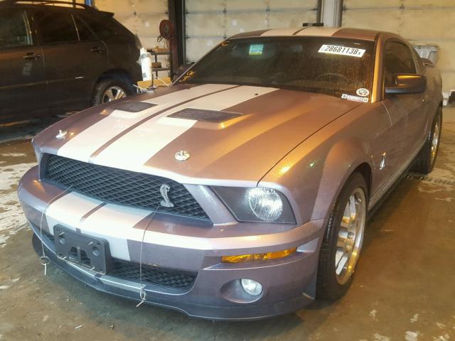 1ZVHT88S975318689 - 2007 FORD MUSTANG SH GRAY photo 2