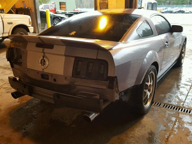 1ZVHT88S975318689 - 2007 FORD MUSTANG SH GRAY photo 4