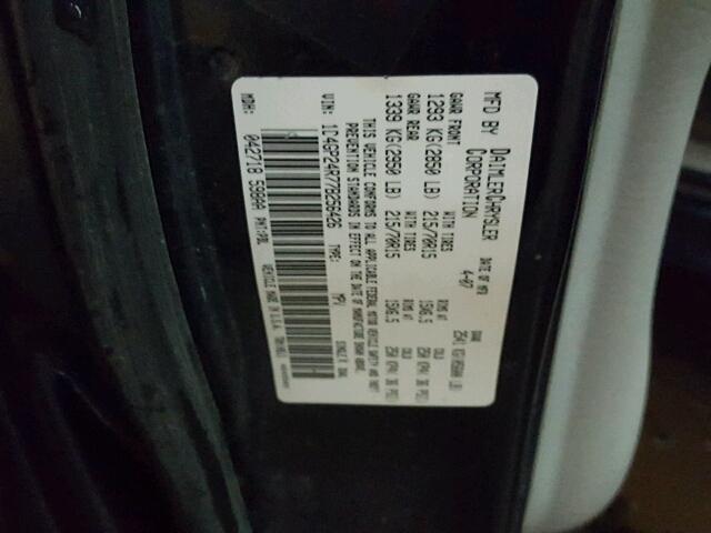 1D4GP24R77B256426 - 2007 DODGE GRAND CARA GRAY photo 10