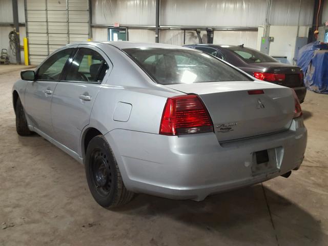 4A3AB36F07E066358 - 2007 MITSUBISHI GALANT ES SILVER photo 3