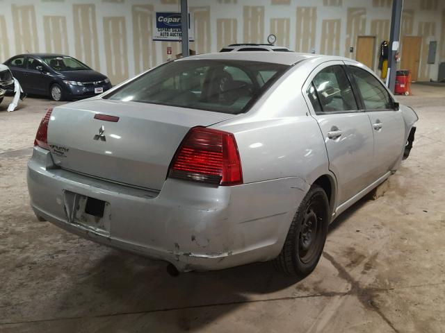 4A3AB36F07E066358 - 2007 MITSUBISHI GALANT ES SILVER photo 4