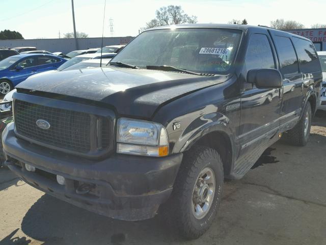 1FMNU43S33EC87299 - 2003 FORD EXCURSION BLACK photo 2