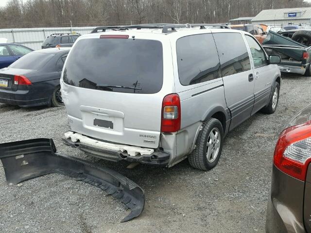 1GMDV03E92D185117 - 2002 PONTIAC MONTANA SILVER photo 4