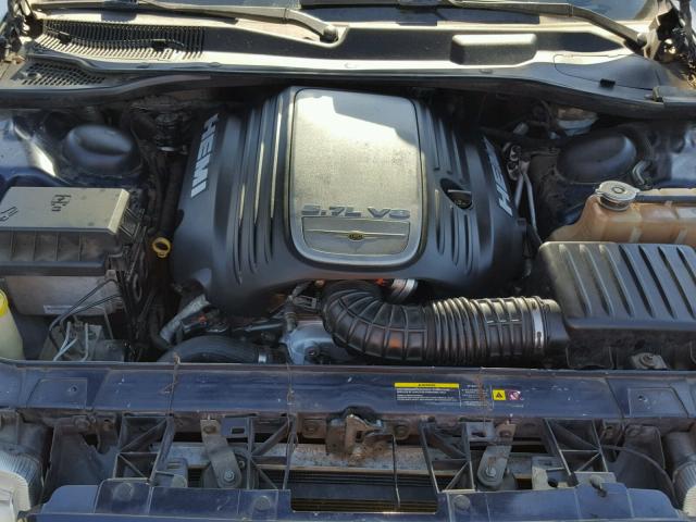 2C3AA63H65H113755 - 2005 CHRYSLER 300C BLUE photo 7