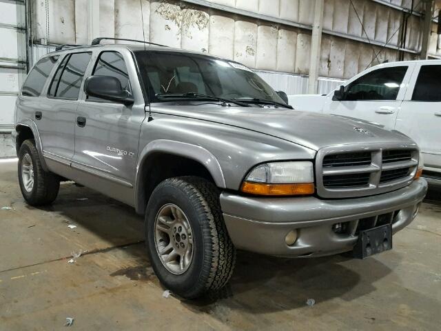 1B4HS28NX1F522879 - 2001 DODGE DURANGO SILVER photo 1