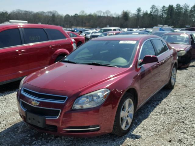 1G1ZC5E1XBF239433 - 2011 CHEVROLET MALIBU 1LT BURGUNDY photo 2