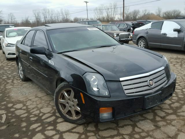 1G6DM57N530119559 - 2003 CADILLAC CTS BLACK photo 1