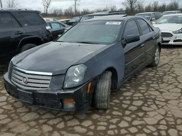 1G6DM57N530119559 - 2003 CADILLAC CTS BLACK photo 2