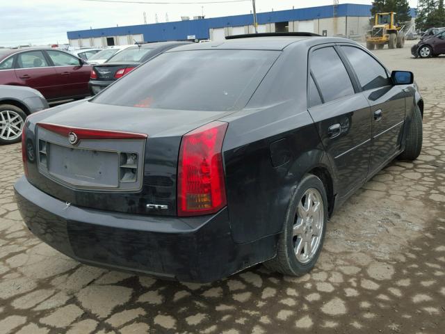 1G6DM57N530119559 - 2003 CADILLAC CTS BLACK photo 4