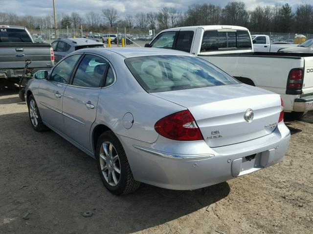 2G4WE567251277057 - 2005 BUICK LACROSSE C BLUE photo 3