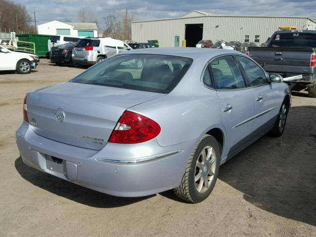 2G4WE567251277057 - 2005 BUICK LACROSSE C BLUE photo 4