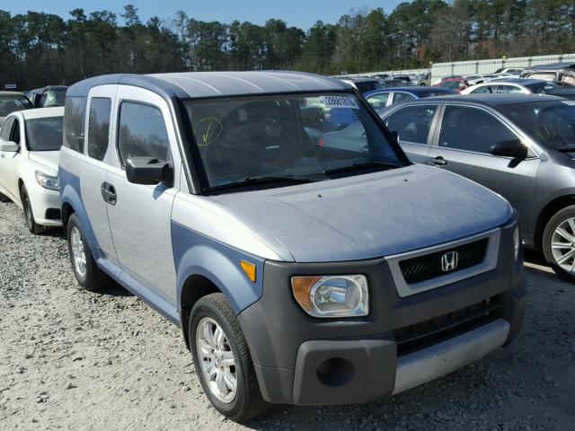 5J6YH28606L001506 - 2006 HONDA ELEMENT EX SILVER photo 1