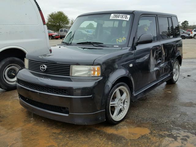 JTLKT324564068995 - 2006 TOYOTA SCION XB შავი ფოტო 2