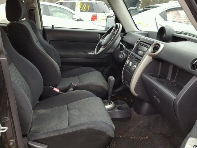 JTLKT324564068995 - 2006 TOYOTA SCION XB შავი ფოტო 5