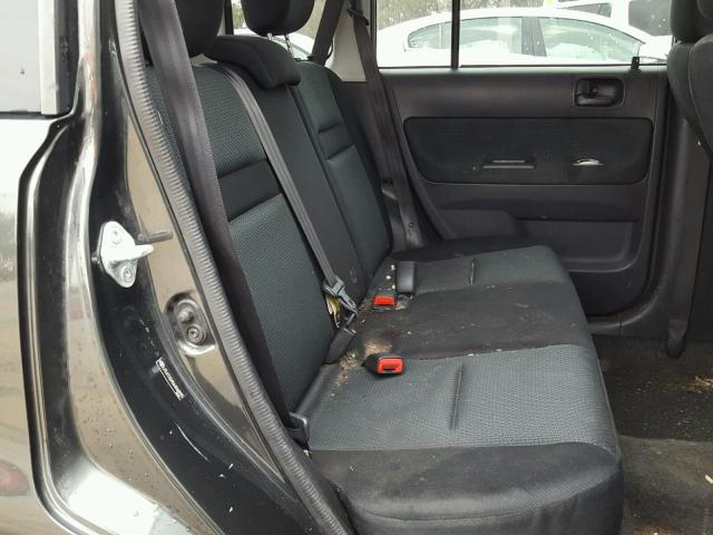 JTLKT324564068995 - 2006 TOYOTA SCION XB შავი ფოტო 6