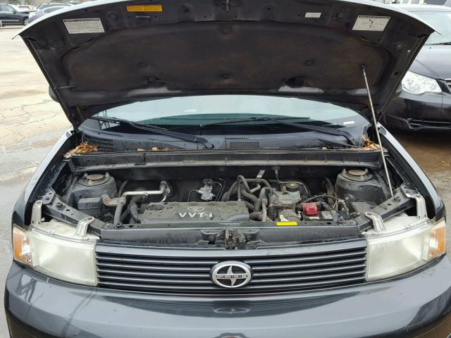 JTLKT324564068995 - 2006 TOYOTA SCION XB შავი ფოტო 7